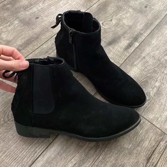 BLACK ANKLE BOOTS - Picture 3 of 5